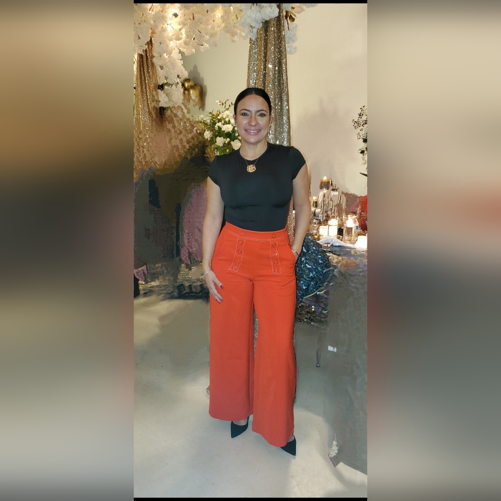 Dressy red pants